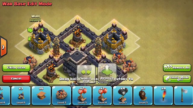 Clash of Clans - BEST TH8 WAR BASE Town Hall 8 ANTI EVERYTHING Defense with AIR SWEEPER - Video Dailymotion