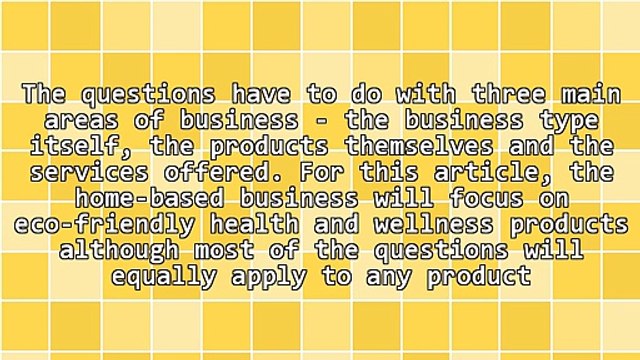 21 Key Questions To Ask Before Starting A Home-Based Business - They Do Need Answering