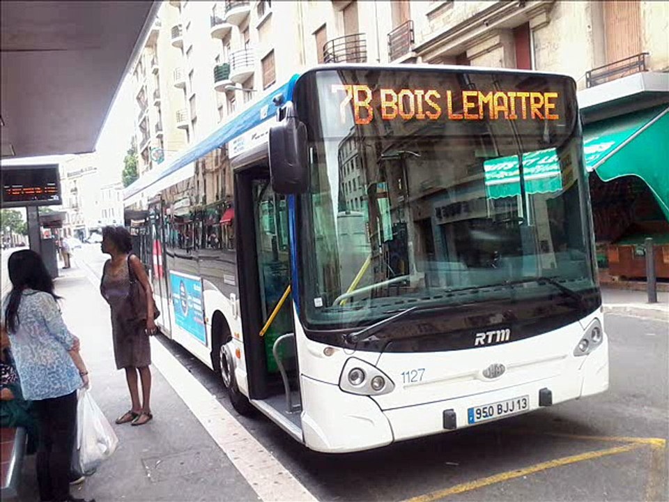 Sound Bus Heuliez Bus Access'BUs GX 327 n°1127 de la RTM - Marseille sur les ligne 7, 7 B et 7 T