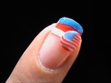 4th of July - Nail art designs _ superwowstyle Prachi