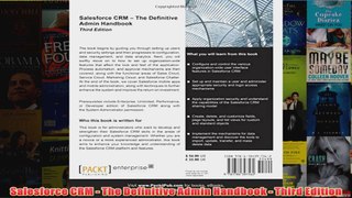 Download PDF  Salesforce CRM  The Definitive Admin Handbook  Third Edition FULL FREE