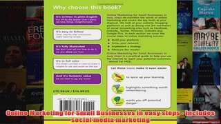 Download PDF  Online Marketing for Small Businesses in easy steps  includes social media marketing FULL FREE