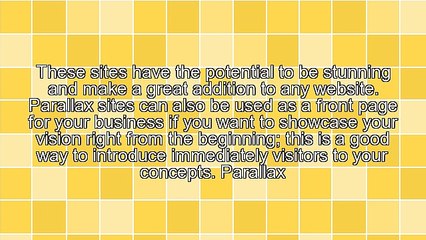 The Benefits of Parallax Scrolling Web Design