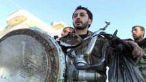 دراجات نارية للجيش السوري تحسم معركة سلمى وازقتها الضيقة