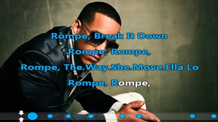 Daddy Yankee - Rompe - karaoke letra