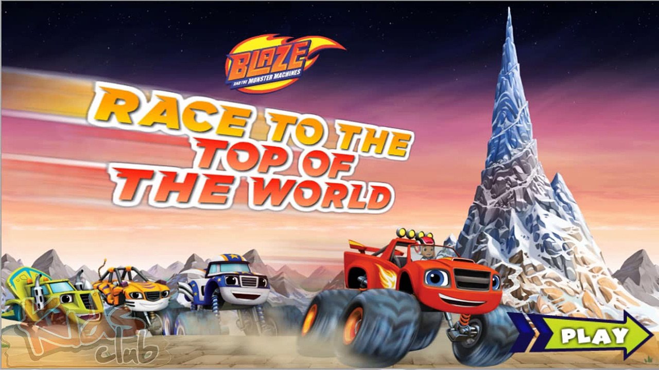 PAW PATROL (RYDER) Blaze Race to the Top of the World!