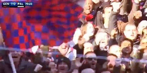 GOOOOAL Leonardo Pavoletti Goal - Genoa 2 - 0 Palermo - 17-01-2016