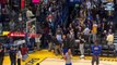 Stephen Curry Videobombs Dell Curry During Pregame | Hornets vs Warriors | Jan 4, 2016 | NBA