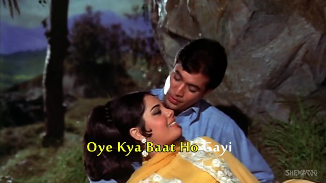 Chhup-Gaye-Saare-Nazaare-HD -Lata-Rafi-Karaoke-Song -Do-Raaste -Rajesh-Khanna -Mumtaz