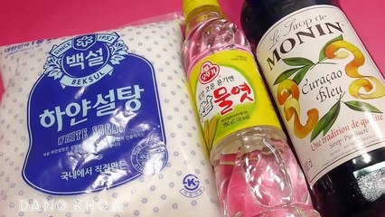 Tạo kẹo màu xanh hình trái tim bằng đồ chơi nấu ăn Nhật Bản