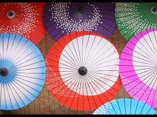 絵日傘（patterned parasol）Japanese song