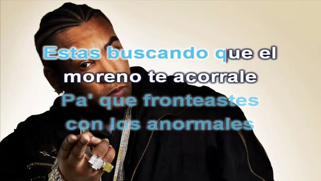 Don Omar - Baila morena - karaoke letra