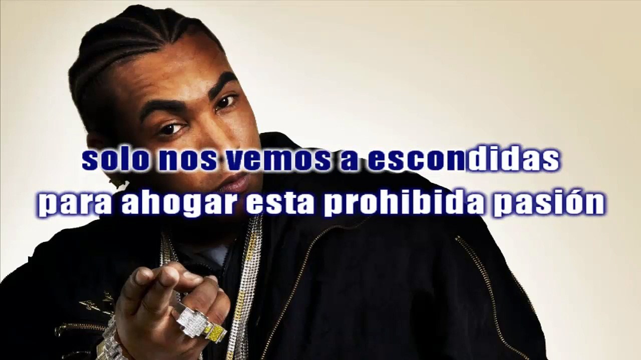 Don Omar - Ella y yo - karaoke letra
