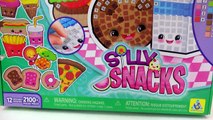 Sticker Mosaics By Number Silly Snacks Foods Peanut Butter Jelly Sandwich Craft Video Cook