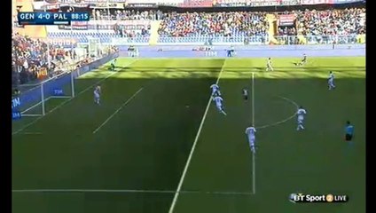 Leonardo Pavoletti Goal - Genoa 4-0 Palermo - 17.01.2016