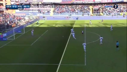 4-0 Leonardo Pavoletti Amazing Goal - Genoa 4-0 Palermo - 17-01-2016
