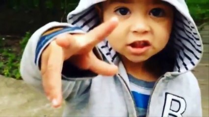 Booba.. une vidéo trop mignonne de ses enfants Luna et Omar