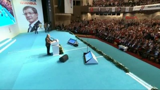 Başbakan Davutoğlu, AK Parti İstanbul İl Danışma Meclisi Toplantısında Konuştu