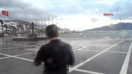 Marmaris'te Şiddetli Lodos