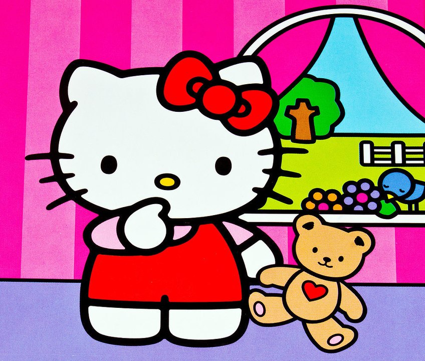 Dessin Anime Hello kitty Le parc de l arc en ciel En Français Video Dailymotion
