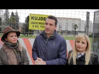 Report TV - Pak Londër në Tiranë! Instalacioni  "Reja" sjell art në hapësirat publike