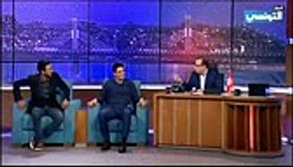 اوس المسعودي يقلد حسني الزغدودي في حضوره ... شاهد ردة فعله عندما سمع صوته أمامه