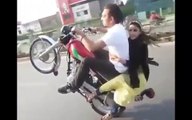 Bike wheeling in pakistan-Top Funny Videos-Top Prank Videos-Top Vines Videos-Viral Video-Funny Fails