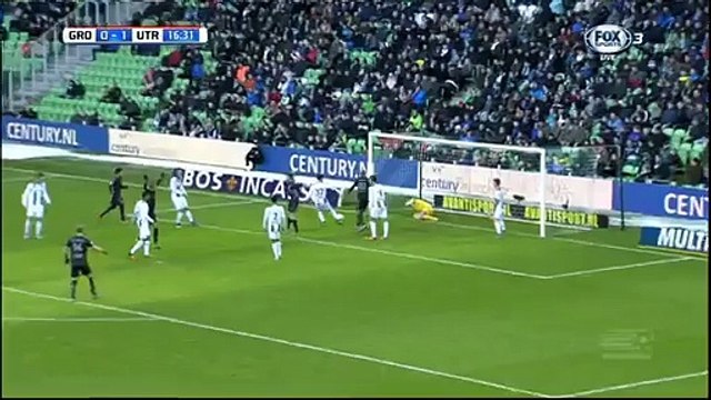 0-1 Bart Ramselaar Goal - Groningen v. Utrecht - 17.01.2016