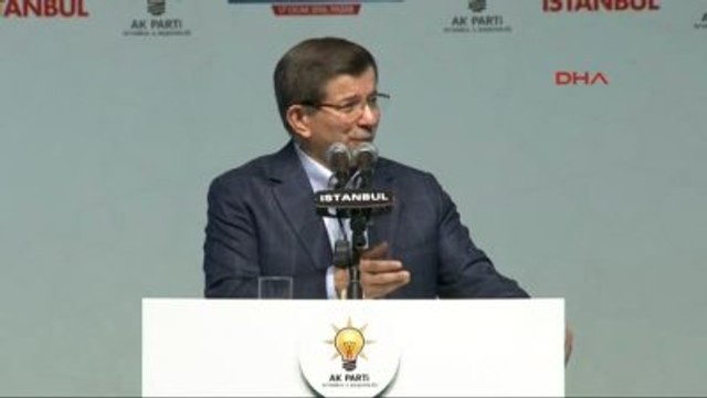 Başbakan Davutoğlu, AK Parti İstanbul İl Danışma Meclisi Toplantısında Konuştu