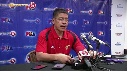 Presscon  Coach Leo Austria   Philippine Cup 2015-2016