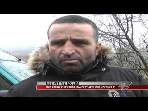 Mat, rruga e dëmtuar, banoret apel për ndërhyrje - News, Lajme - Vizion Plus