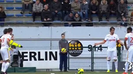 Joao Moutinho Goal - Lorient 0 - 2 Monaco - 17-01-2016