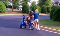 Dog Riding a Bike funny babies funny dog videos