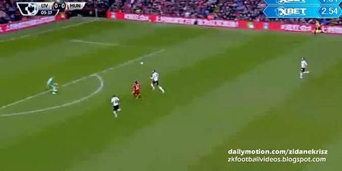 Roberto Firmino Super Chance - Liverpool v. Manchester United 17.01.2016 HD