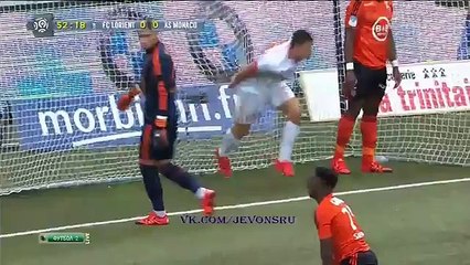 Thomas Lemar GOAL | Lorient 0 - 1 Monaco