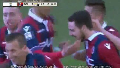 Mattia Destro Goal Bologna 2 - 0 Lazio Serie A 17-1-2016