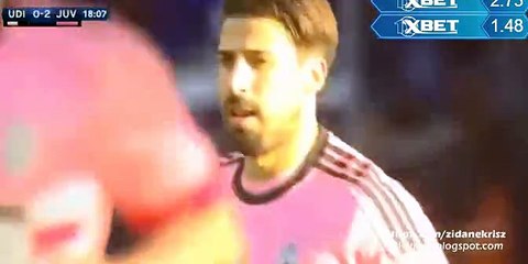 Sami Khedira 0:2 | Udinese v. Juventus 17.01.2016 HD