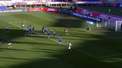 Mattia Destro Goal - Bologna vs Lazio 2-0 (Serie A 17/01/2016)