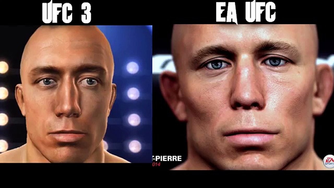 EA Sports 2016 UFC vs UFC Undisputed  Side by Side