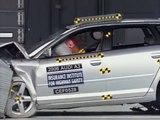 2006 Audi A3 moderate overlap IIHS crash test
