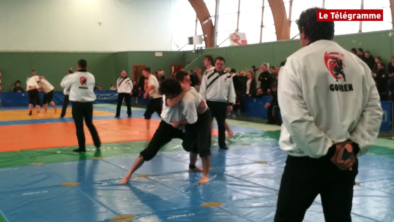 Plouzané (29). Répétition générale pour les lutteurs bretons avant le championnat d'Europe