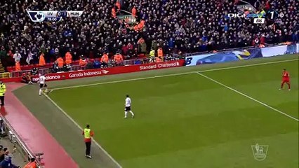 Ronney GOAL (0:1) Liverpool vs Manchester United