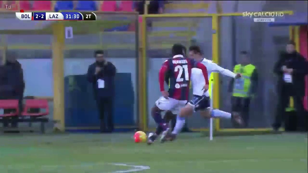 2-2 Senad Luliu0107 Goal Italy  Serie A - 17.01.2016, Bologna FC 2-2 Lazio