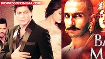 Box Office- Shocking Difference Between Shah Rukh Khan’s Dilwale And Bajirao Mastani!