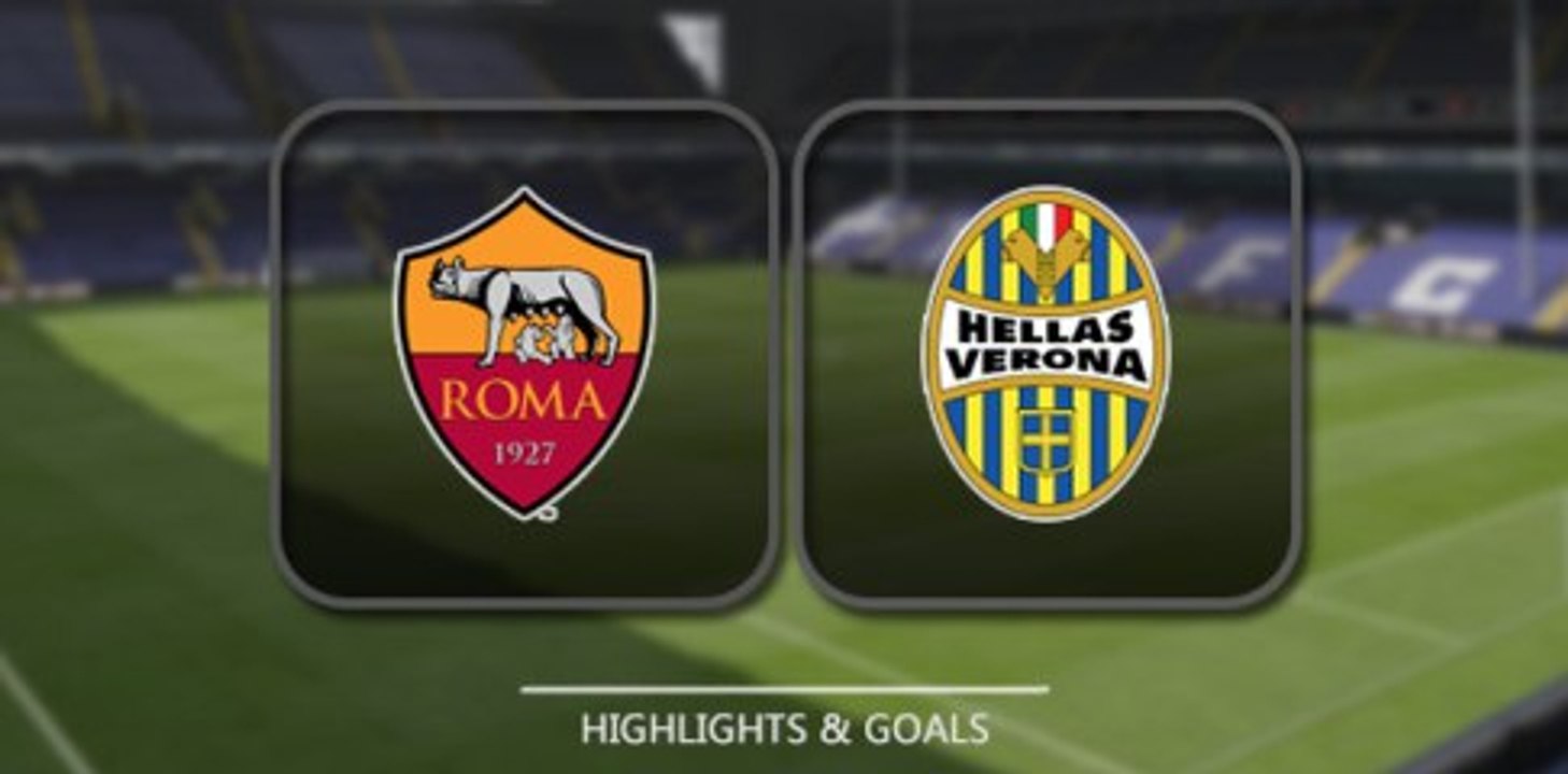 All Goals HD - AS Roma 1-1 Hellas Verona 17.01.2016 HD