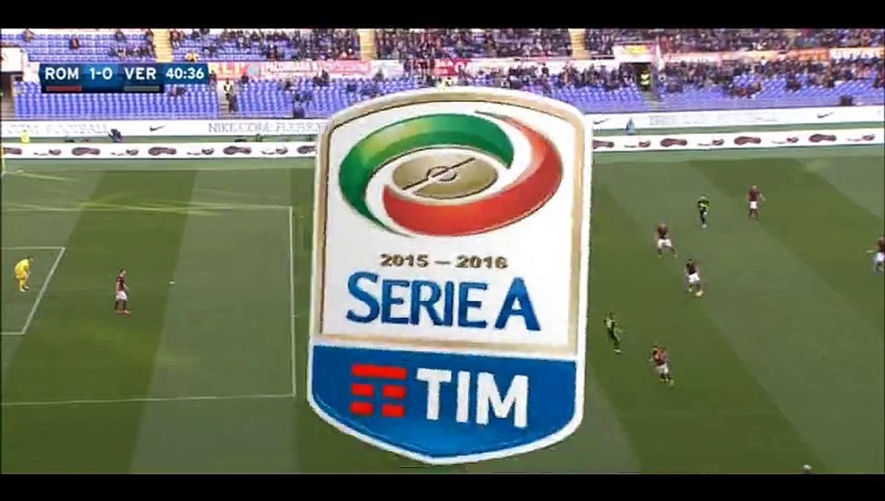 All Goals HD - AS Roma 1-1 Verona - 17-01-2016