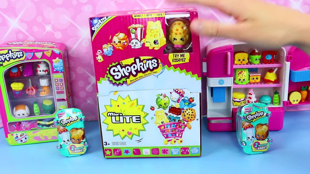 SHOPKINS COLLECTION of Micro Lite Blind Bags + Surprise Baskets & Toys by DisneyCarToys