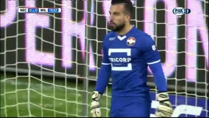 Christian Santos Goal HD - Nijmegen 1-0 Willem II - 17-01-2016