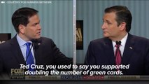 Rubio Calls Out Cruz For Flip Flopping On Immigration