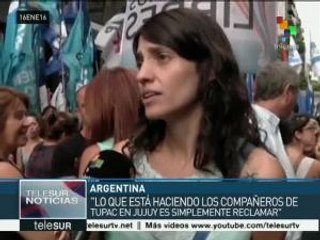 Argentina: exigen en Buenos Aires no criminalizar protesta social